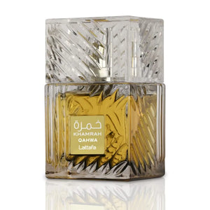 Khamrah Qahwa by Lattafa β Spicy Coffee & Vanilla Perfume Bottle