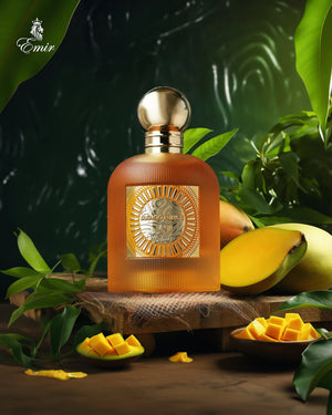 Mango Punch perfume with mango, blackberry, jasmine, vanilla, and patchouli notes – fruity tropical summer scent