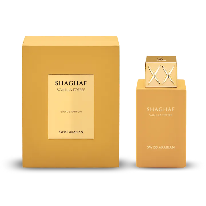 Swiss Arabian Shaghaf Vanilla Toffee | Gourmand Unisex Perfume 75ml