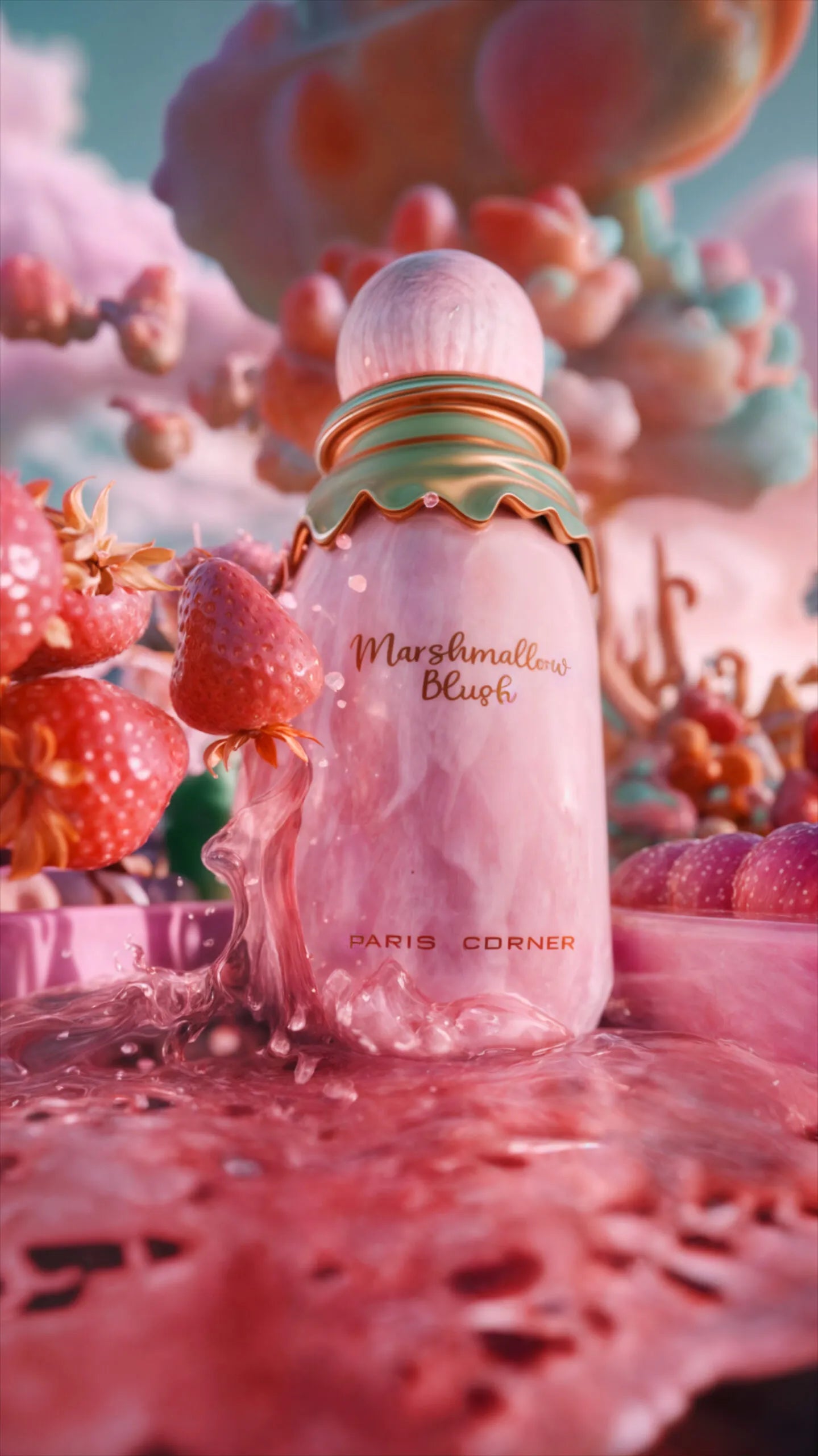 Marshmallow Blush by Paris Corner – Sweet Marshmallow Vanilla Perfume (100ml)