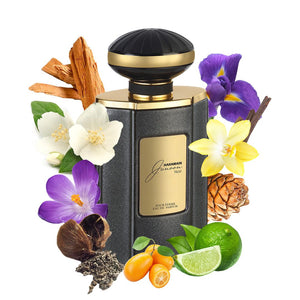 Haramain Junoon Noir Eau de Parfum 75ml – dark floral musk fragrance for women