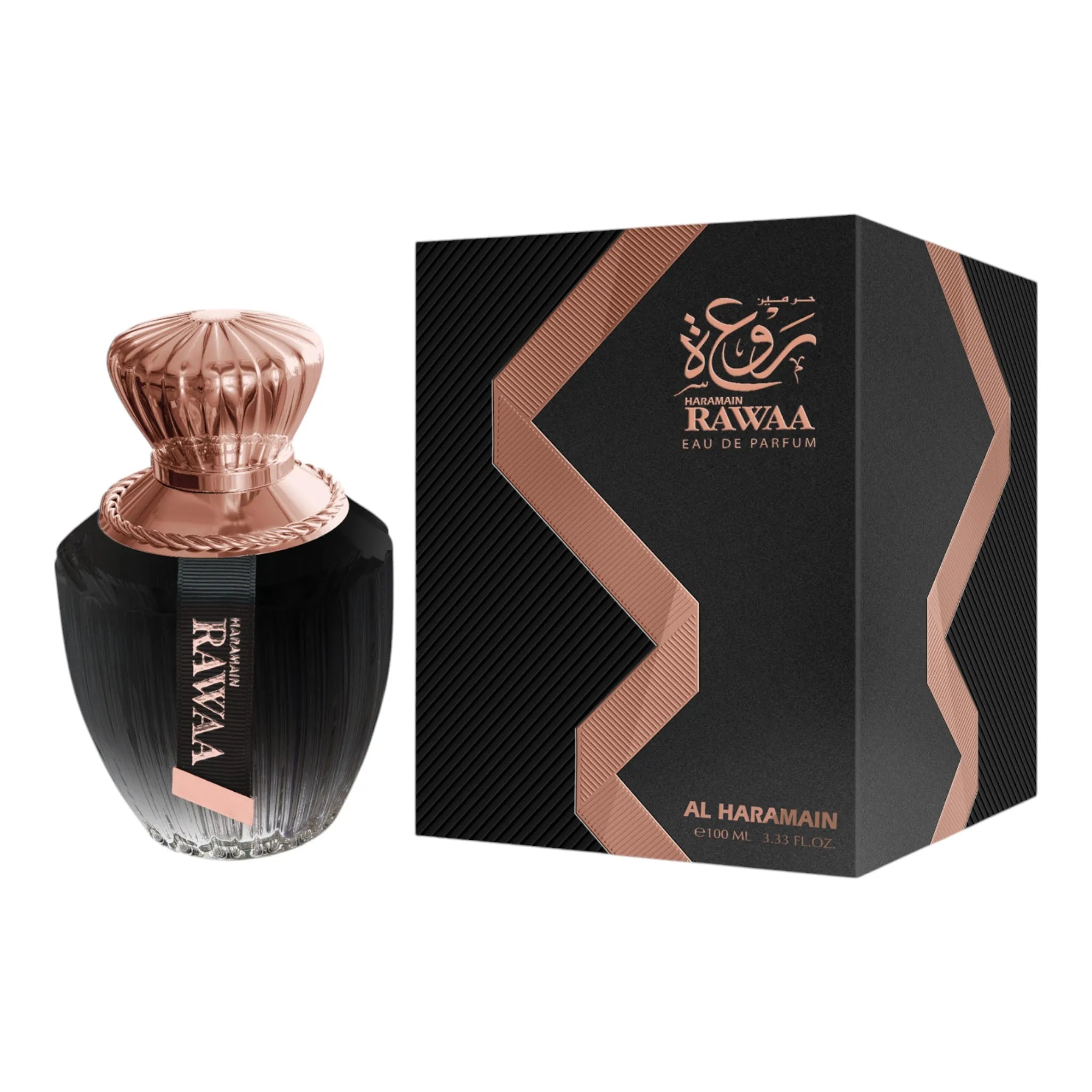 Haramain Rawaa 100ml – luxury gourmand Eau de Parfum for women with coffee, floral and vanilla notes

