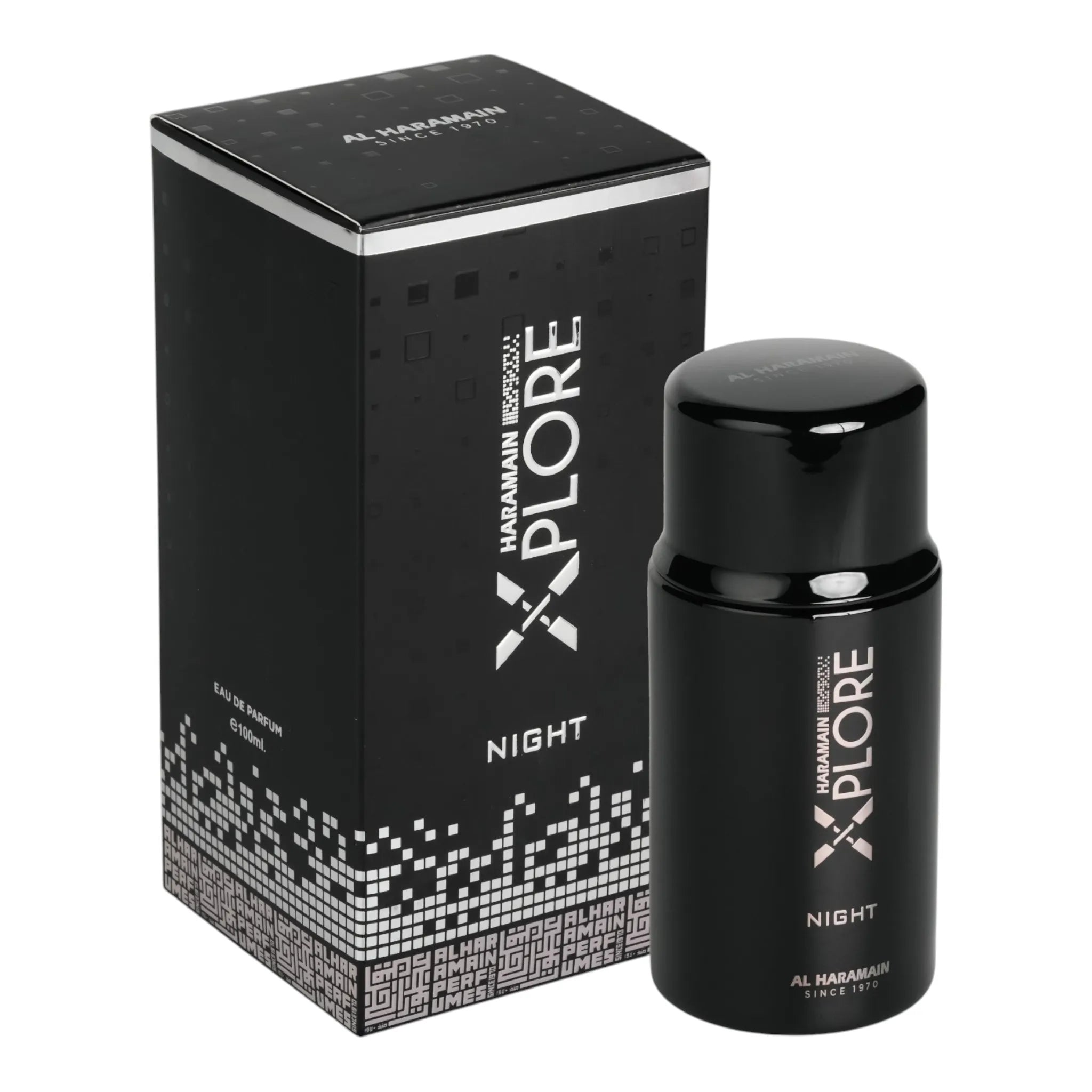 Haramain Xplore Night 100ml Eau de Parfum – spicy gourmand men’s fragrance

