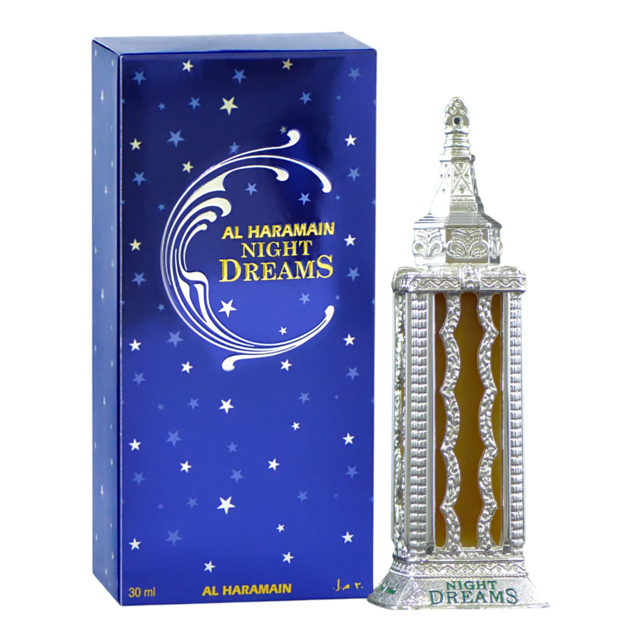 Haramain Night Dreams Silver 30ml – unisex luxury Eau de Parfum with a refined scent

