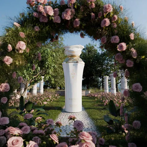 Joy Gulf Orchid 100ml by Khadlaj – fruity floral perfume with plum, red fruits, tuberose, amber, creamy musk, and cashmere in a bright, elegant bottle.

