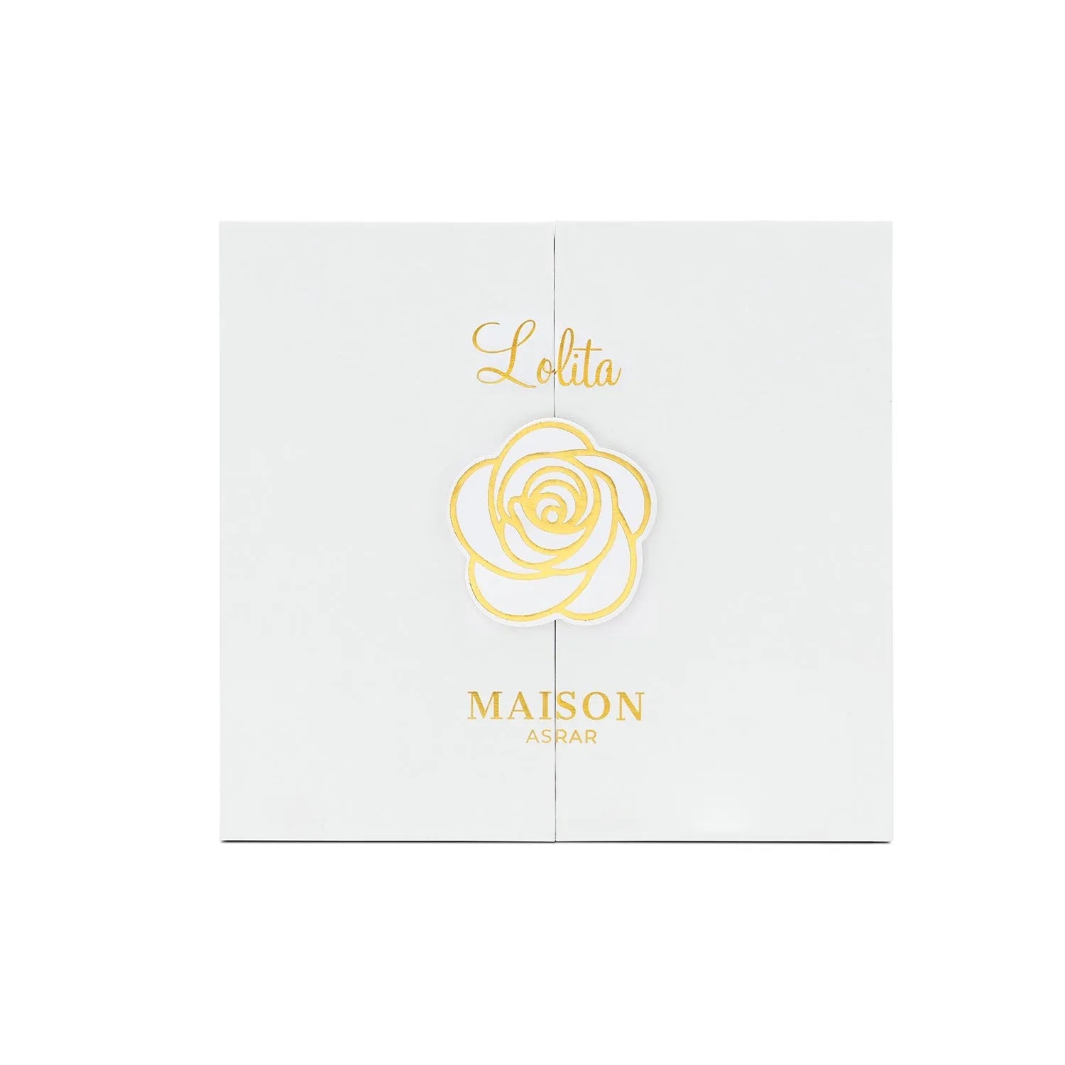 Long lasting perfume – Lolita 100ml Eau de Parfum by Maison Asrar with floral woody notes of red fruits, jasmine, vanilla, musk, and patchouli.


