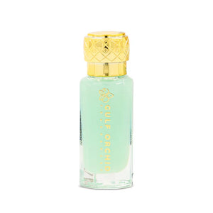 Musky floral perfume gift set – Musk Tahara Tropical Fruits by Gulf Orchid featuring Eau de Parfum, body mist, and perfume oil with pear, musk, and amber notes.

