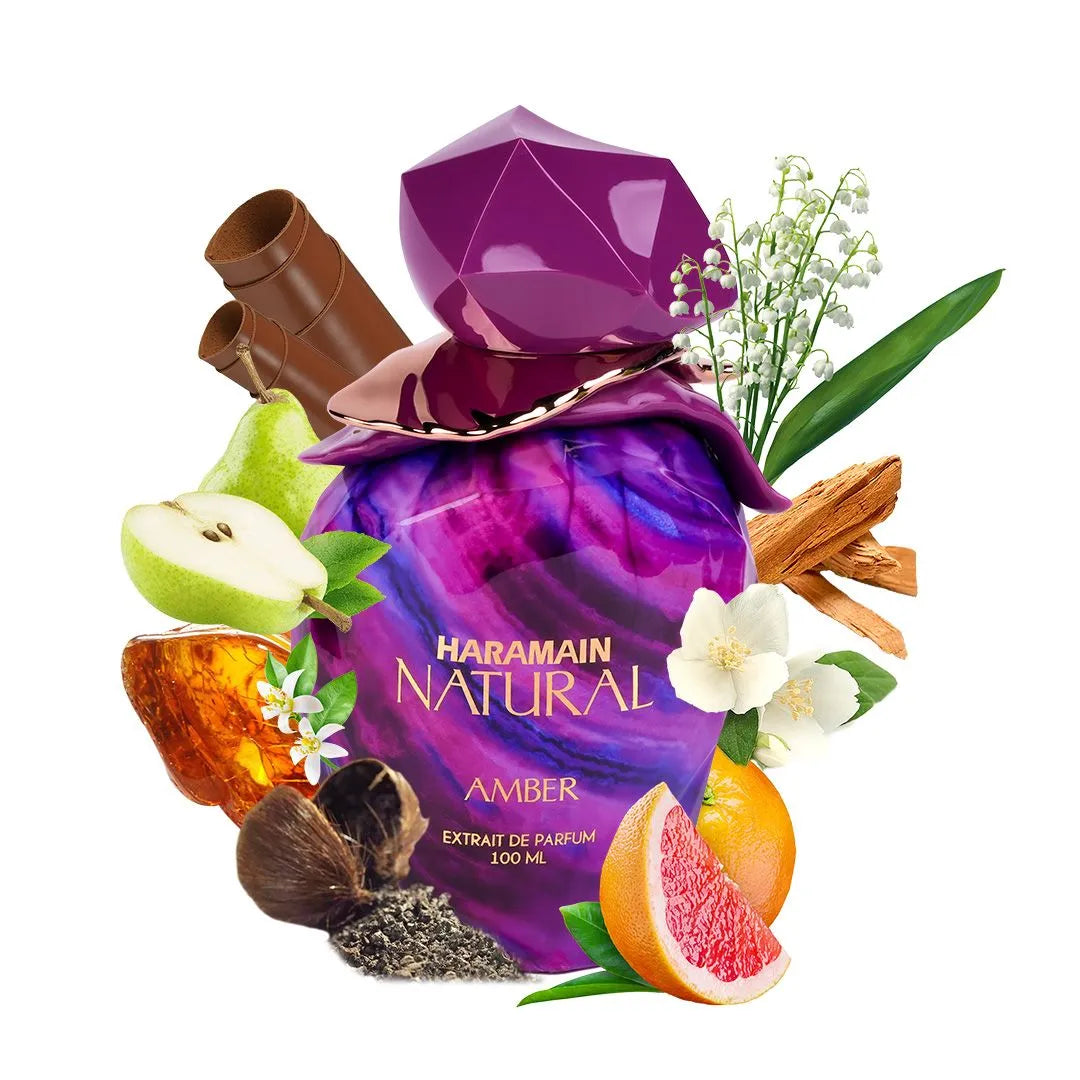 Haramain Natural Amber, 100ml, Extrait De Parfum