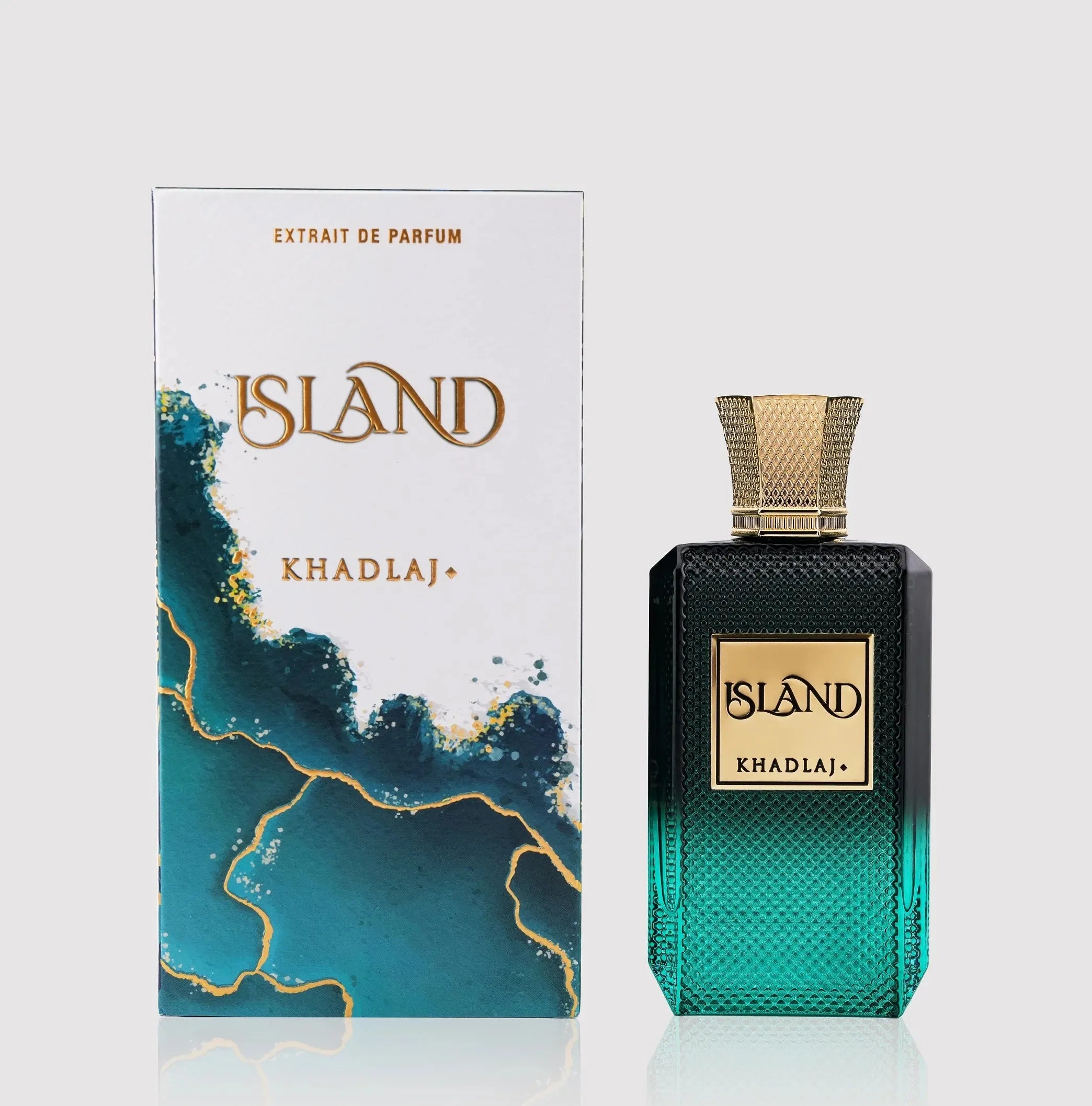 Khadlaj Island 100 ml Extrait de Parfum – Unisex Tropical Fragrance